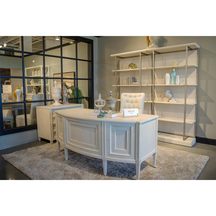 Maisie - Executive Desk - Champagne