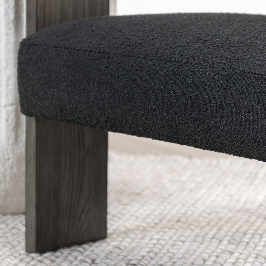 Julina - Upholstered Accent Chair - Charcoal