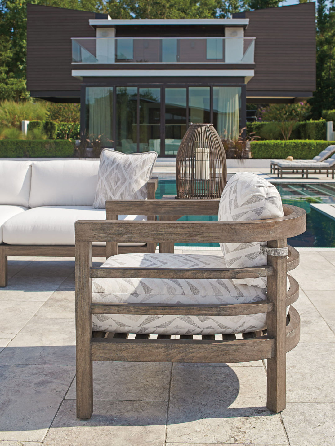 La Jolla - Lounge Chair - Dark Brown