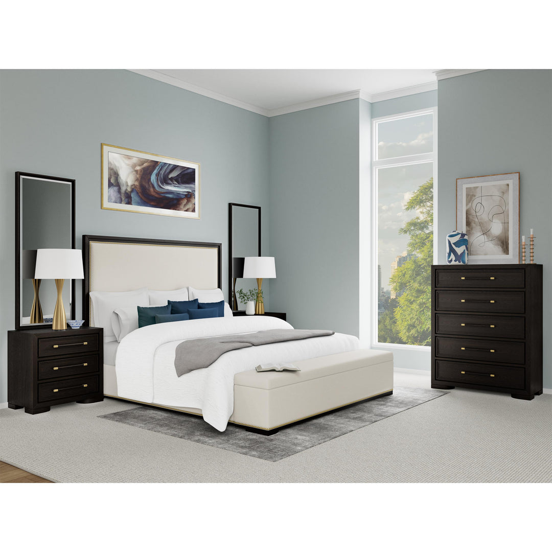 Lydia - Upholstered Storage Bed