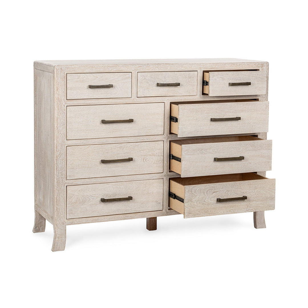 Westmont - 9 Drawers Dresser - White