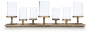 Wallmond - Candle Holder - Antique Brass Finish