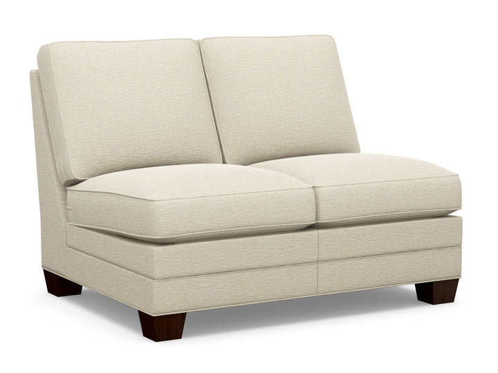 Lexington Upholstery - Bristol Armless Loveseat - Beige