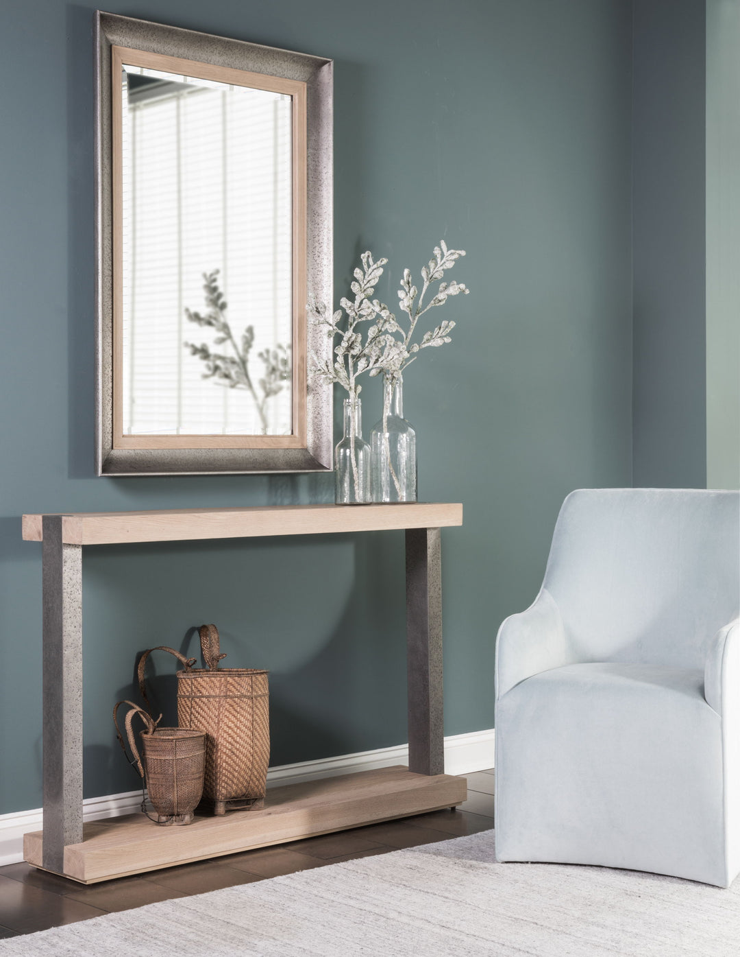 Verite - Rectangular Mirror - Light Brown