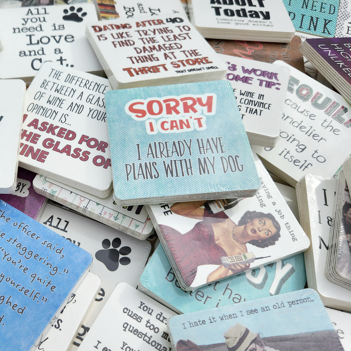 Coaster | Paper 6pk Chicken Pot Pie