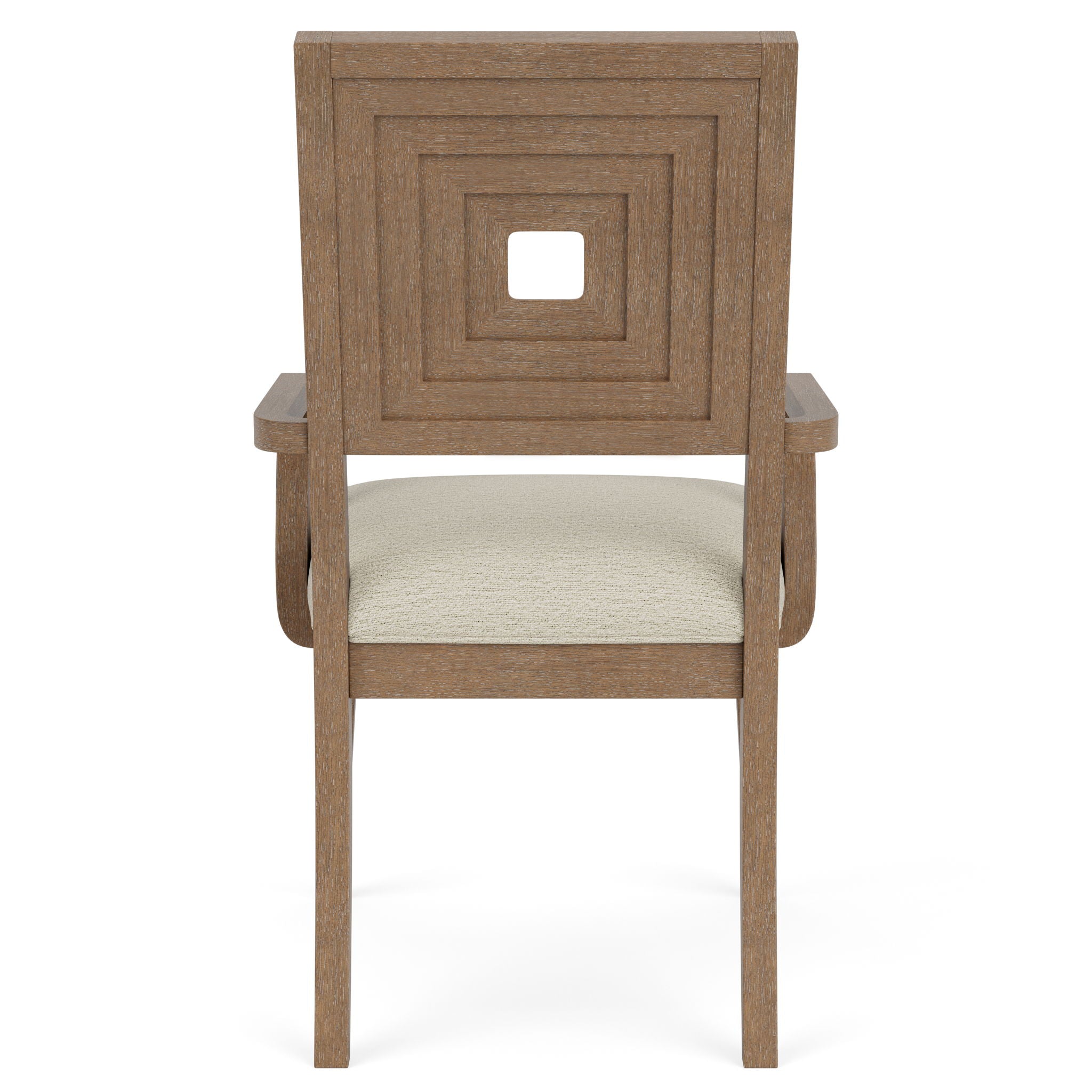 Cascade - Upholstered Wood Back Arm Chair (Set of 2)