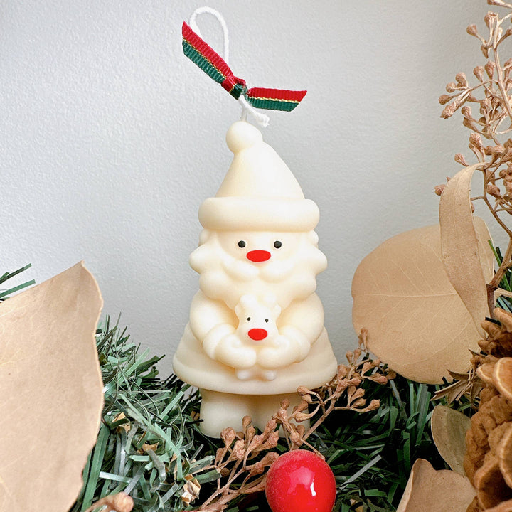 Santa Soy Candle | Christmas Candle: Santa's Workshop