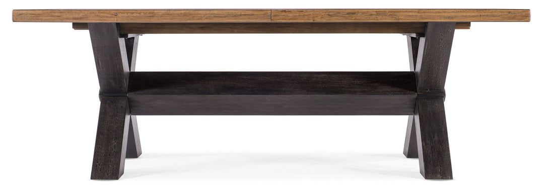 Big Sky - Trestle Dining Table With 2-20" Leaves