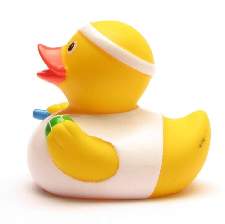 Tennis rubber duck - rubber duck