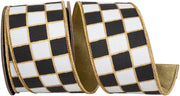 Gilded Check Outlined Dluxe Metallic Backed Wrd Edge