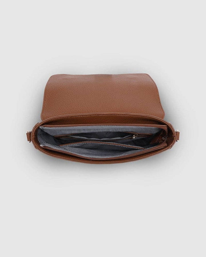 Ness Crossbody Bag with Kubi Strap - Tan