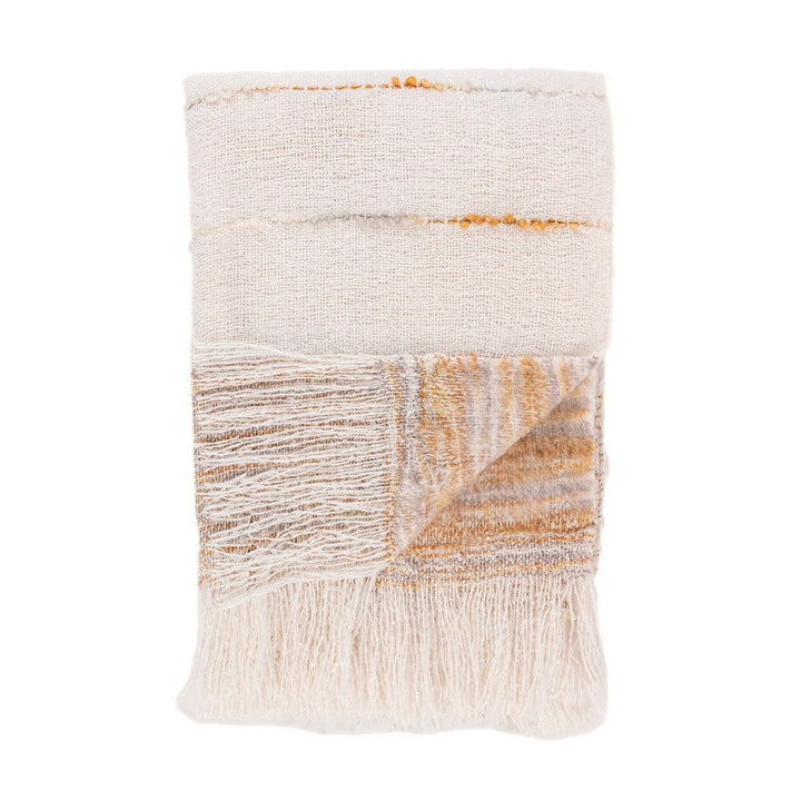 Throws - TC Albedo Throw - Ivory / Rust