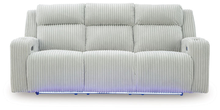 Forest Lake - Power Reclining Sofa With Adj Headrest