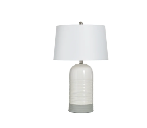 EVIAN IVORY TABLE LAMP