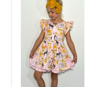 PINK ZOO DRESS