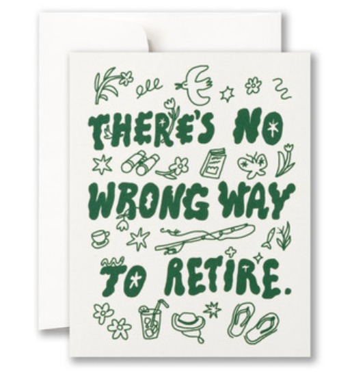 THERES NO WRONG WAY CARD