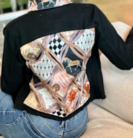DENIM JACKET DK/ DENIM STIRRUP