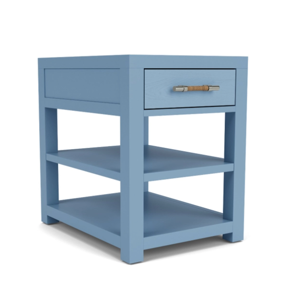 ROSALIE CHAIRSIDE TABLE - BLUE