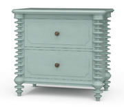 MILANO 2 DRAWER BEDSIDE TABLE SMALL - FRB