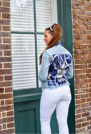 The Light Denim Jacket / Silver Equestian