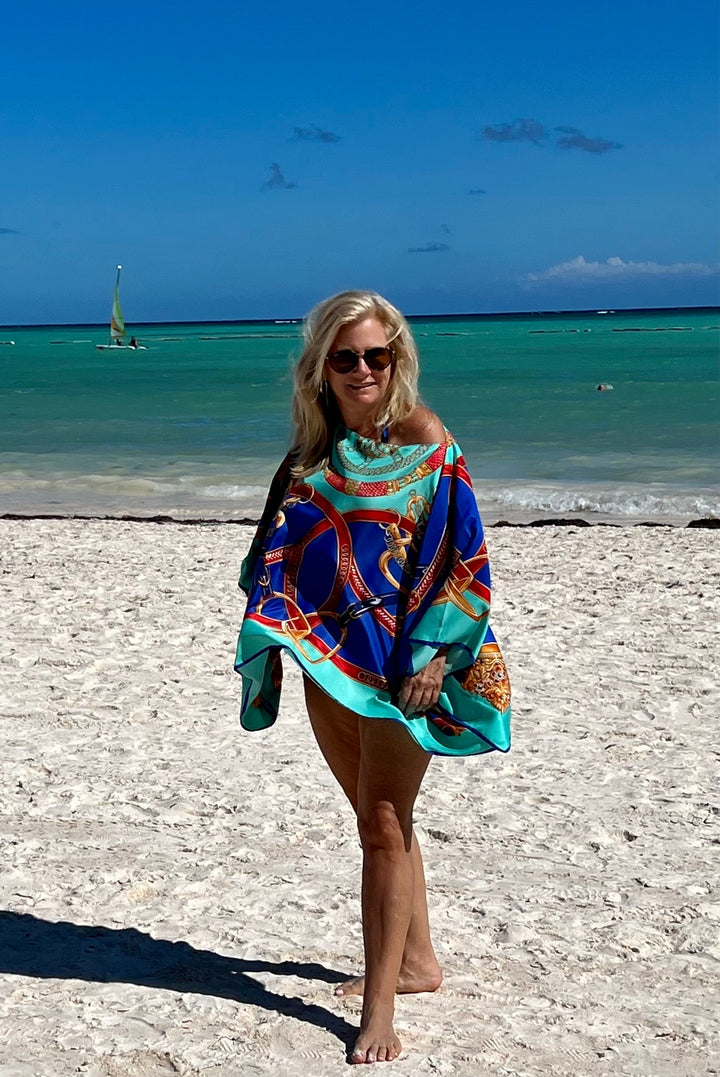 Tunic Blue/Turquoise Stirrup