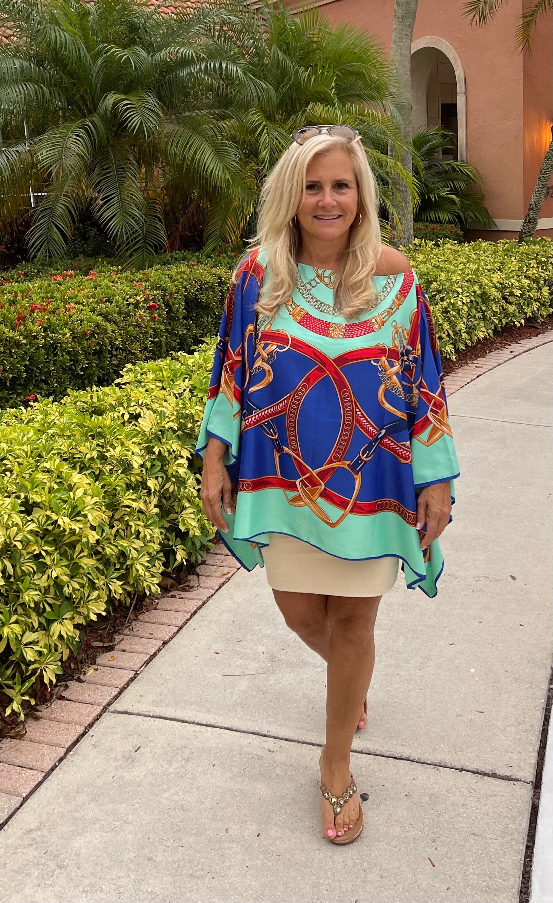 Tunic Blue/Turquoise Stirrup