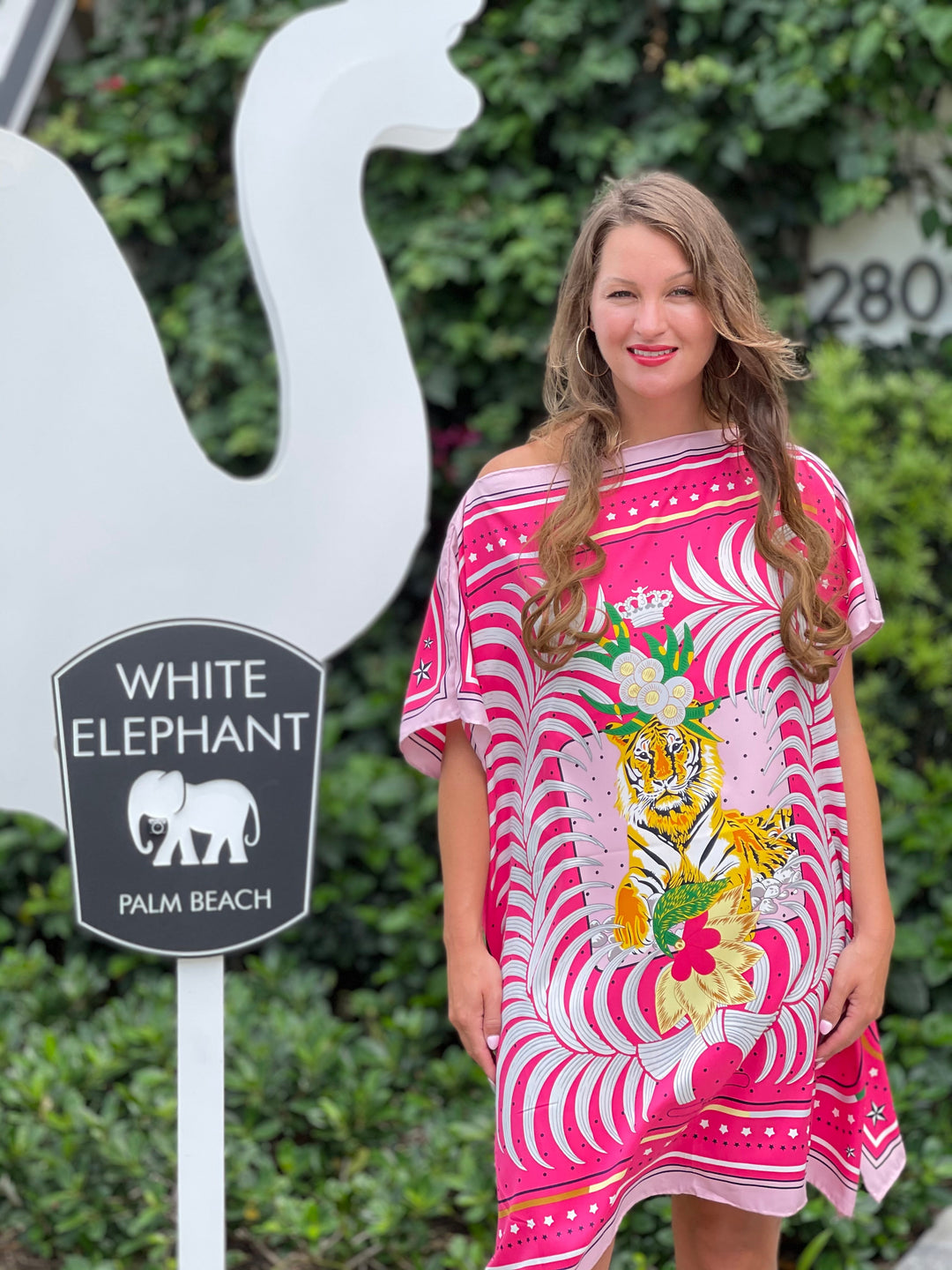 Caftan Pink Lion