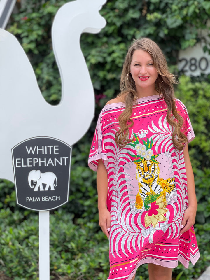 Caftan Pink Lion