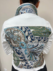 The White Denim Jacket / Lots of Fun Colors