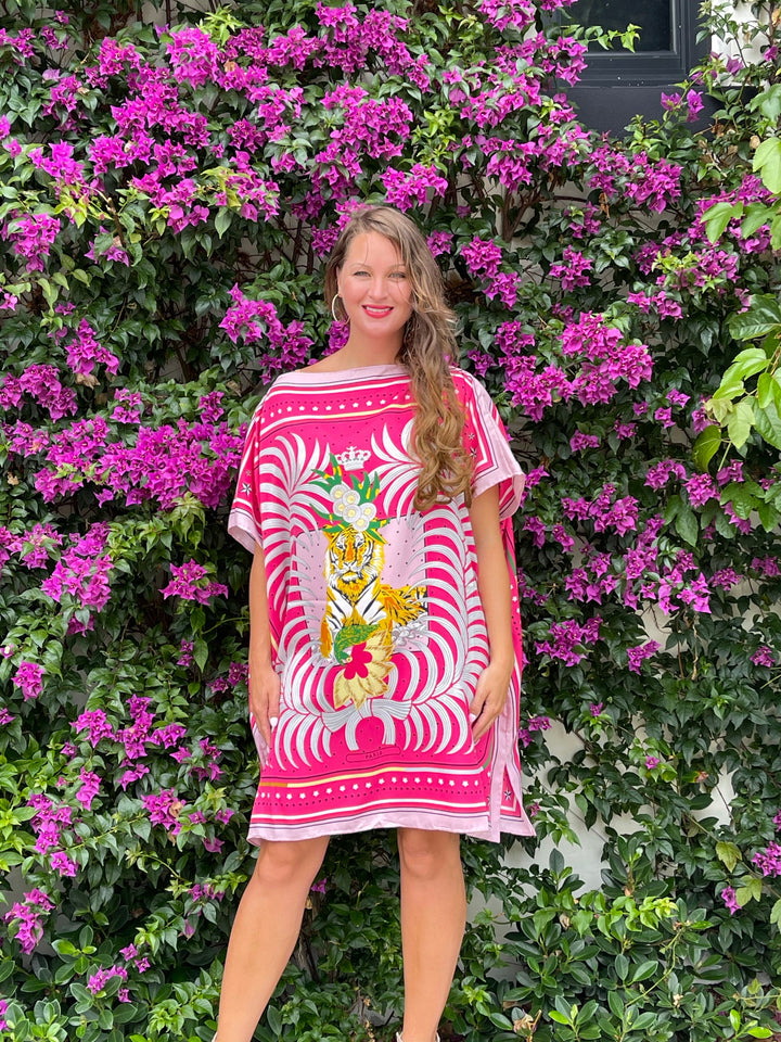 Caftan Pink Lion