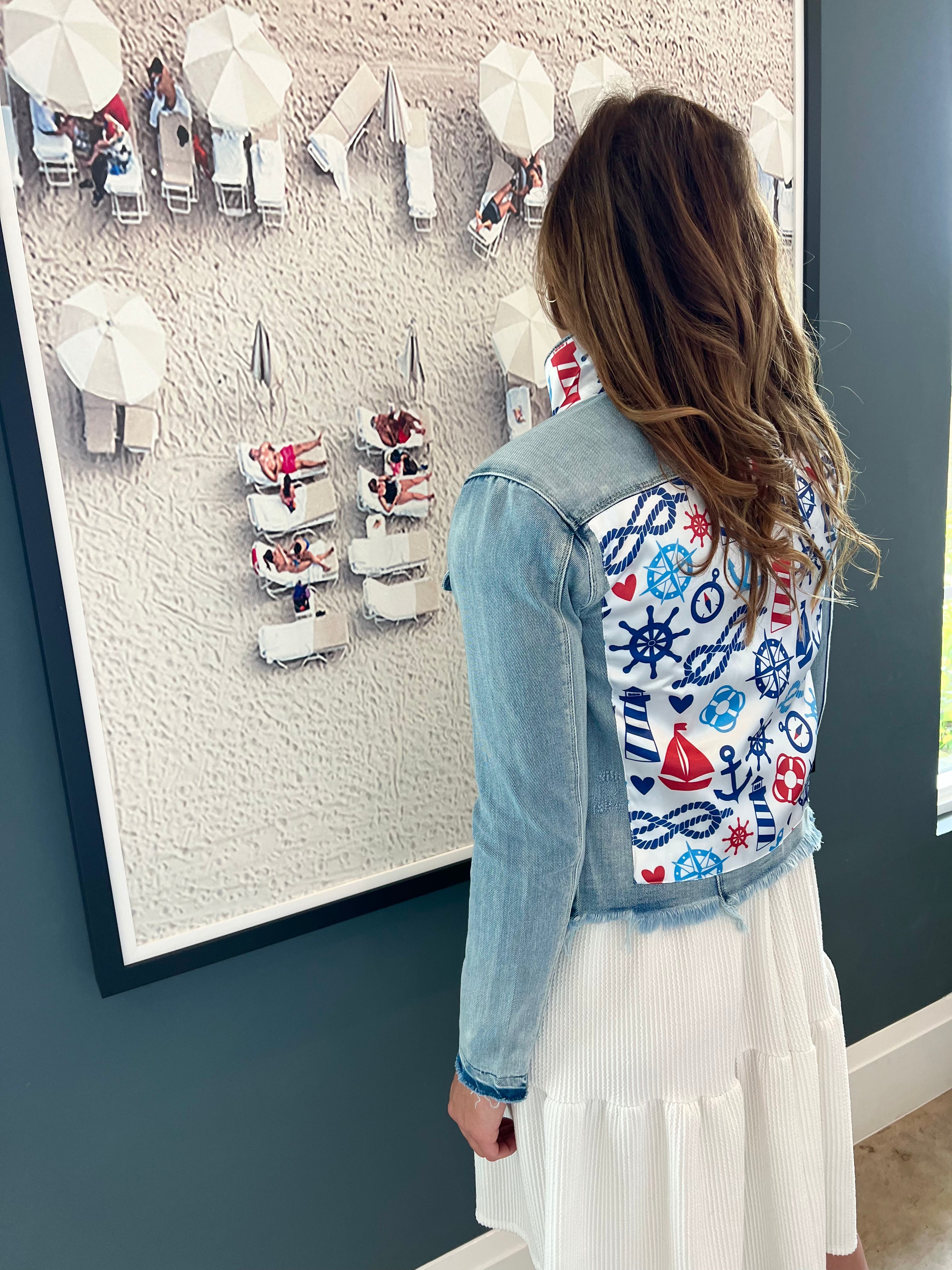 The Light Denim Jacket / Nautical Neat