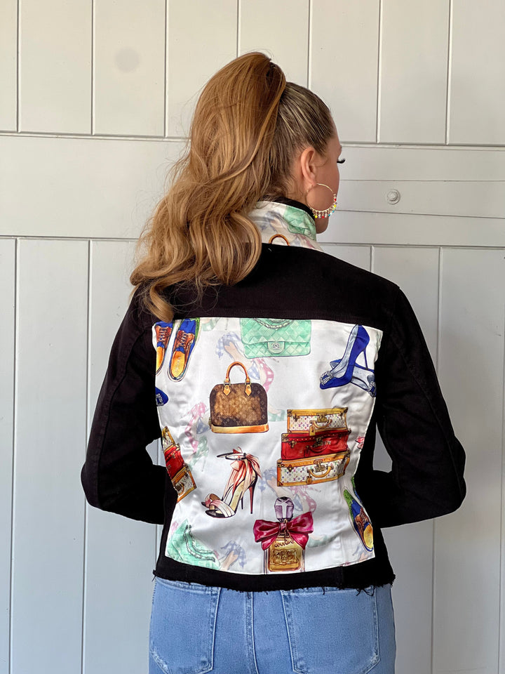 The Black Denim Jacket / Eclectic Designer