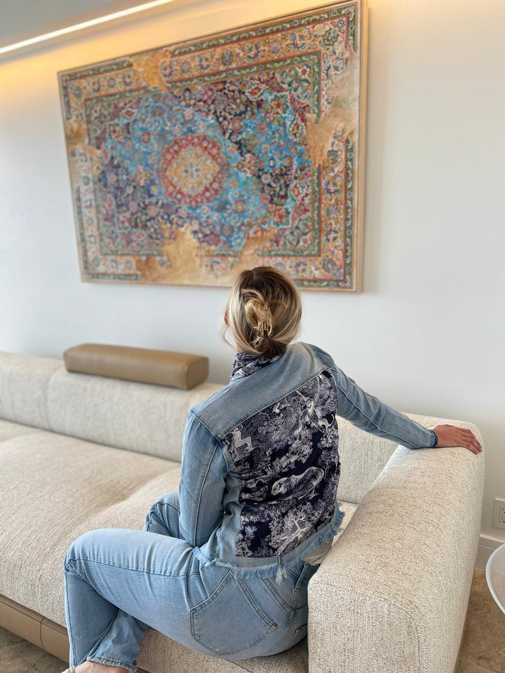 The Light Denim Jacket / Navy Toile