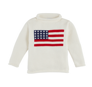 FLAG ROLLNECK SWEATER