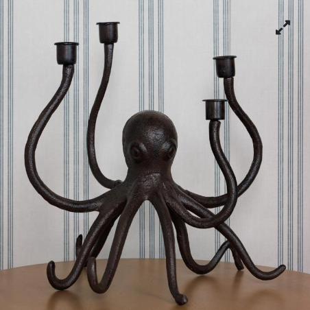 MAJESTIC OCTOPUS CANDELABRA
