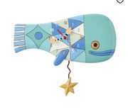 PATCH WHALE CLOCK