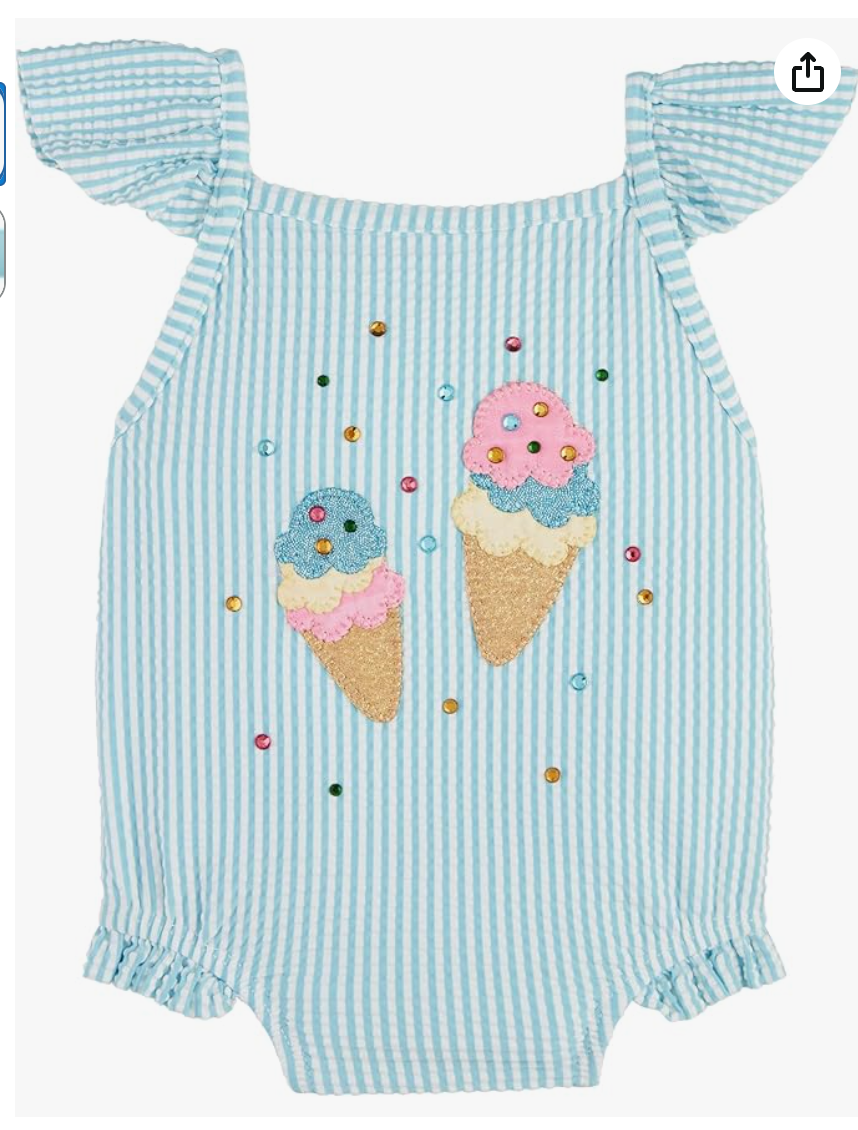 SEARSUCKER ICECREAM 1 PC -9MO