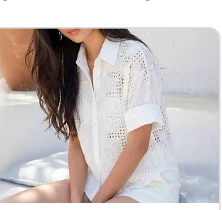 ALISA EYELET TOP