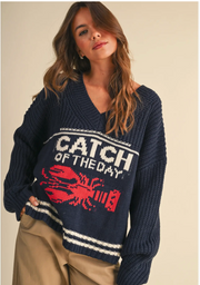 CATCH OF THE DAY SWEATER
