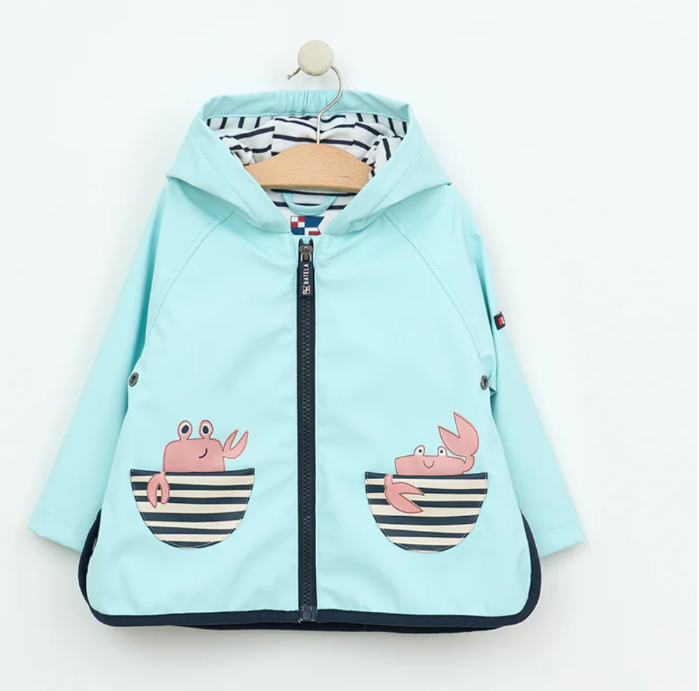 CRAB POCKET RAINCOAT