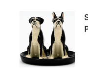 BOXER  SALT AND PEPPER BLK
