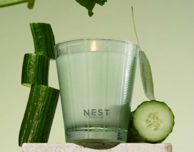 CUCUMBER & WHITE SAGE CANDLE