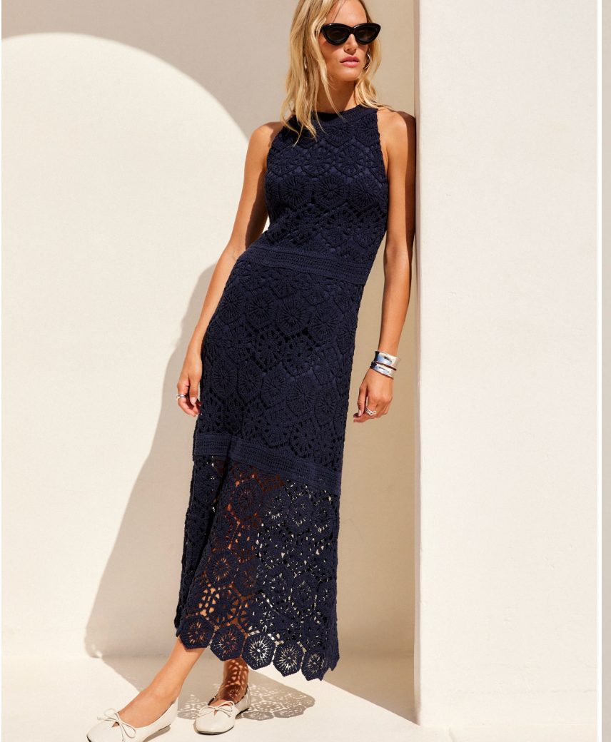 LONDYN CROCHET DRESS