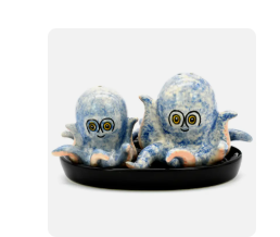 OCTOPUS  SALT AND PEPPER BLK
