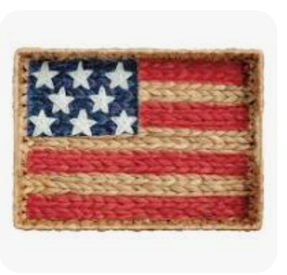 WOVEN FLAG TRAY