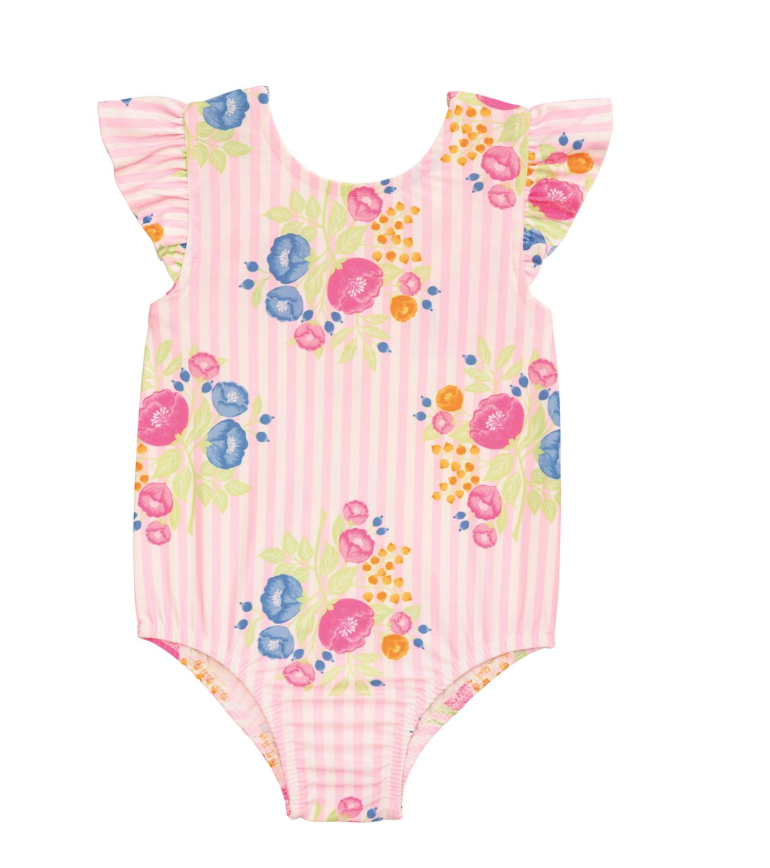 FLORAL STRIPE TODDLER