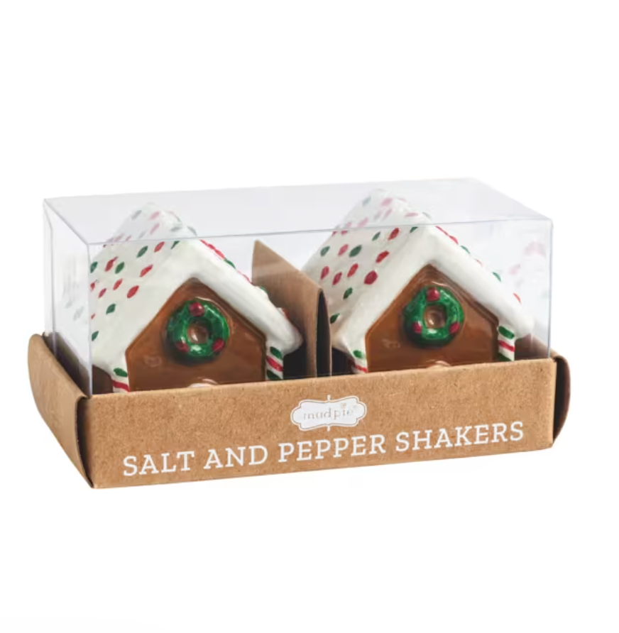 GINGERBREAD SALT & PEPPER