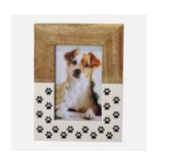 DOGS PAWS PHOTO FRAME 4X6