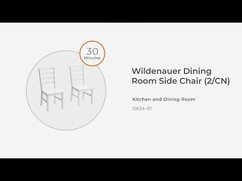 Wildenauer - Brown / Black - Dining Room Side Chair (Set of 2)