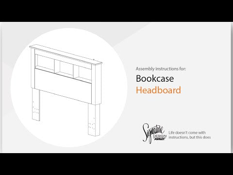 Altyra - Panel Bookcase Headboard